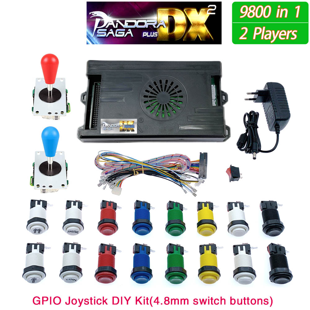 9800 в 1 Pandora Сага DX 2 Plu – обзор и цена Trackball Controller Arcade