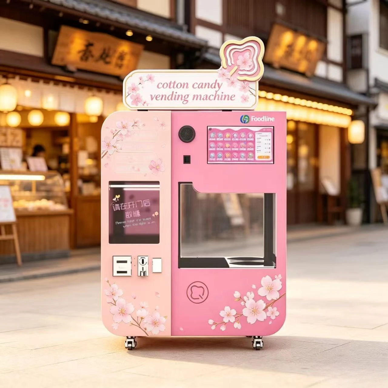 Автоматический аппарат для про – обзор и цена Candy Floss Machine