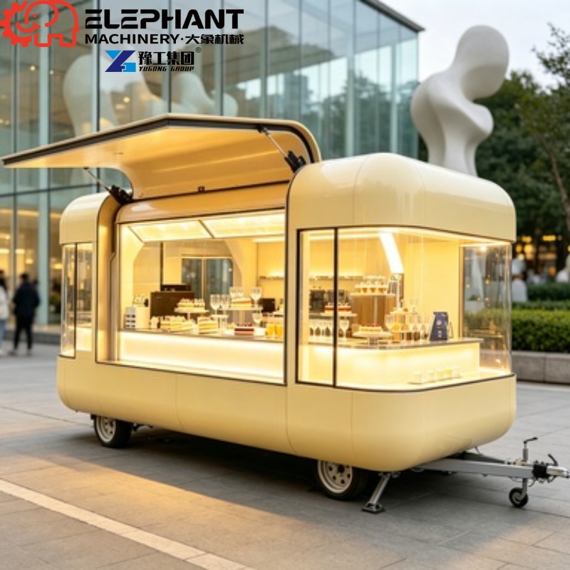 Коммерческий мобильный фуд-тре – обзор и цена Hot Dog Vending Cart