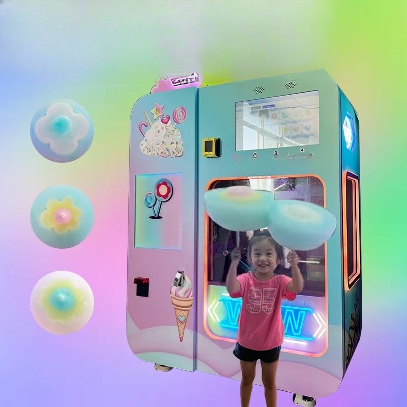 Автоматический аппарат для при – обзор и цена Candy Floss Machine