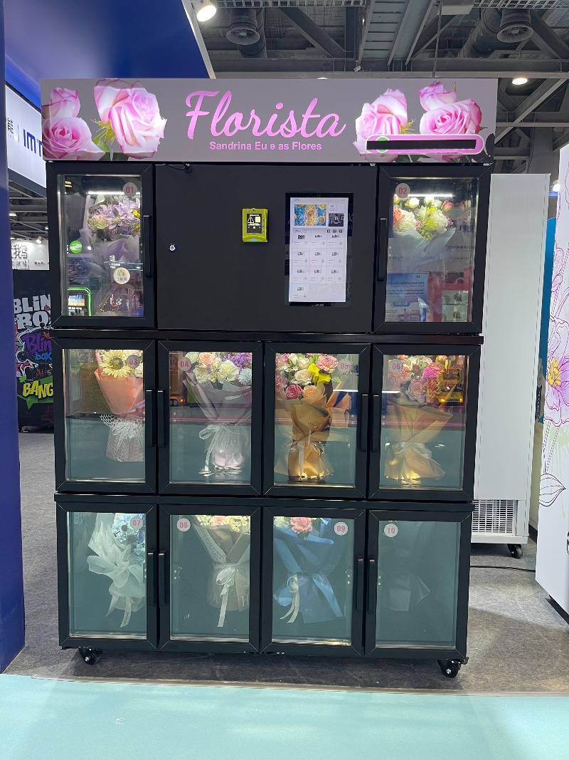 Торговый автомат для цветов с  – обзор и цена Bill Acceptor Vending